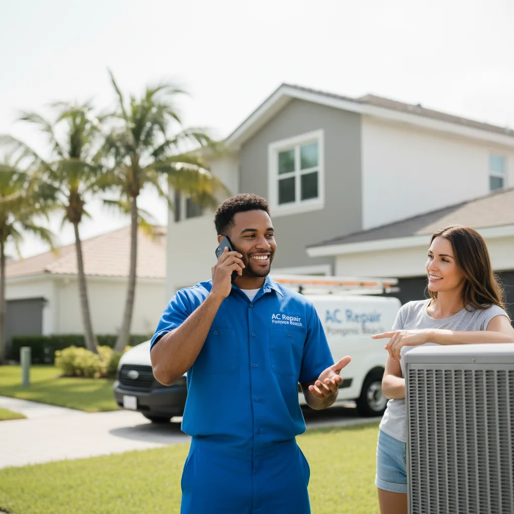AC Repair Pompano Beach customer support in Highland Home